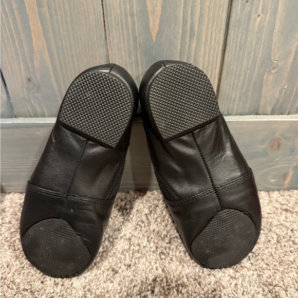 Black Neoprene Jazz Ballet Shoes - Size 2 1/2 Kids - Picture 3 of 5